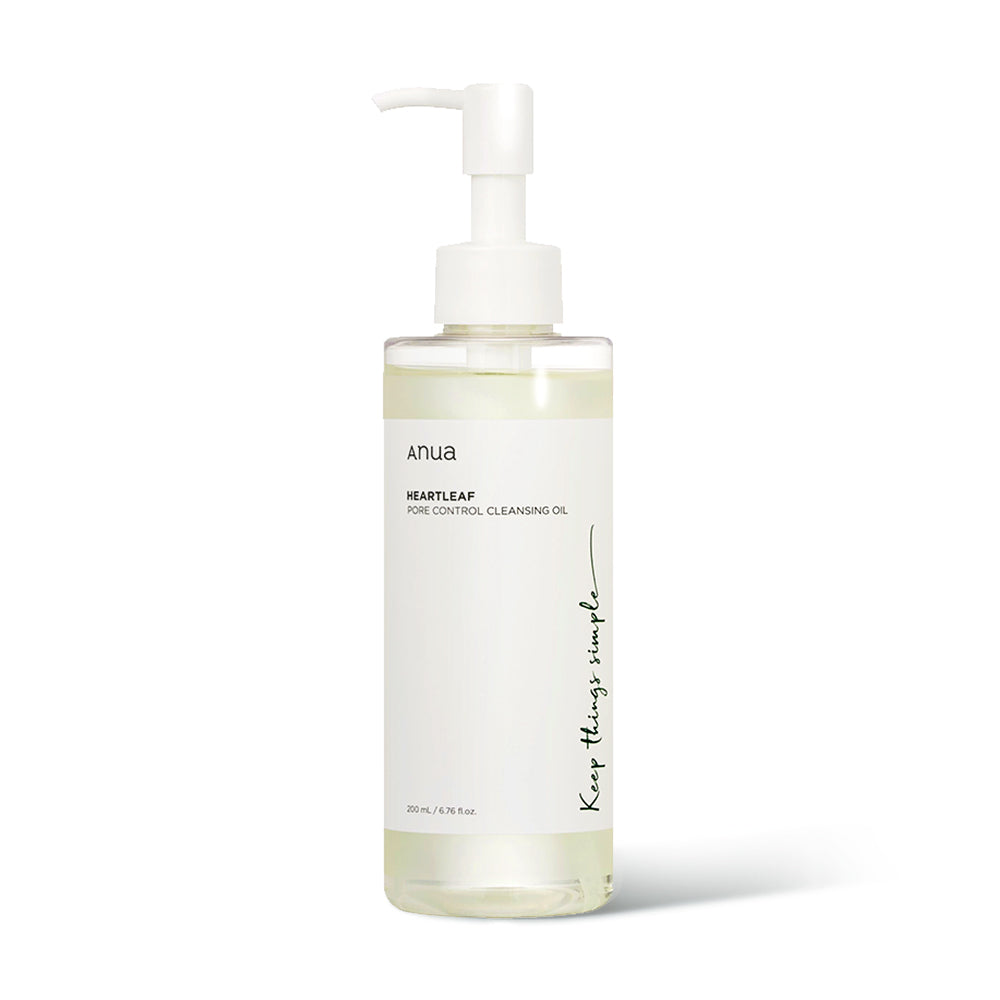 Anua Heartleaf Pore Control Cleansing Oil, huile démaquillante pores 200 ml