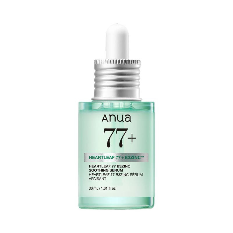 Anua Heartleaf 77 B3 Zinc Soothing Serum, sérum apaisant anti-imperfections 30 ml