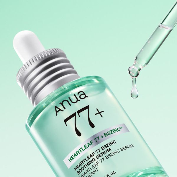 Anua Heartleaf 77 B3 Zinc Soothing Serum, sérum apaisant anti-imperfections 30 ml