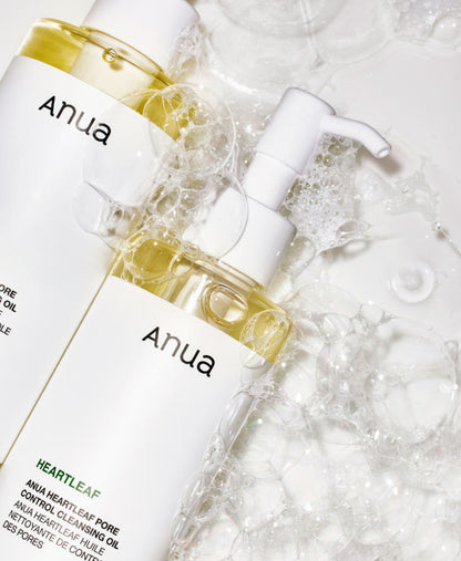 Anua Heartleaf Pore Control Cleansing Oil, huile démaquillante pores 200 ml