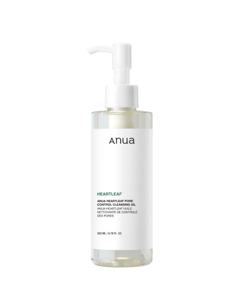 Anua Heartleaf Pore Control Cleansing Oil, huile démaquillante pores 200 ml