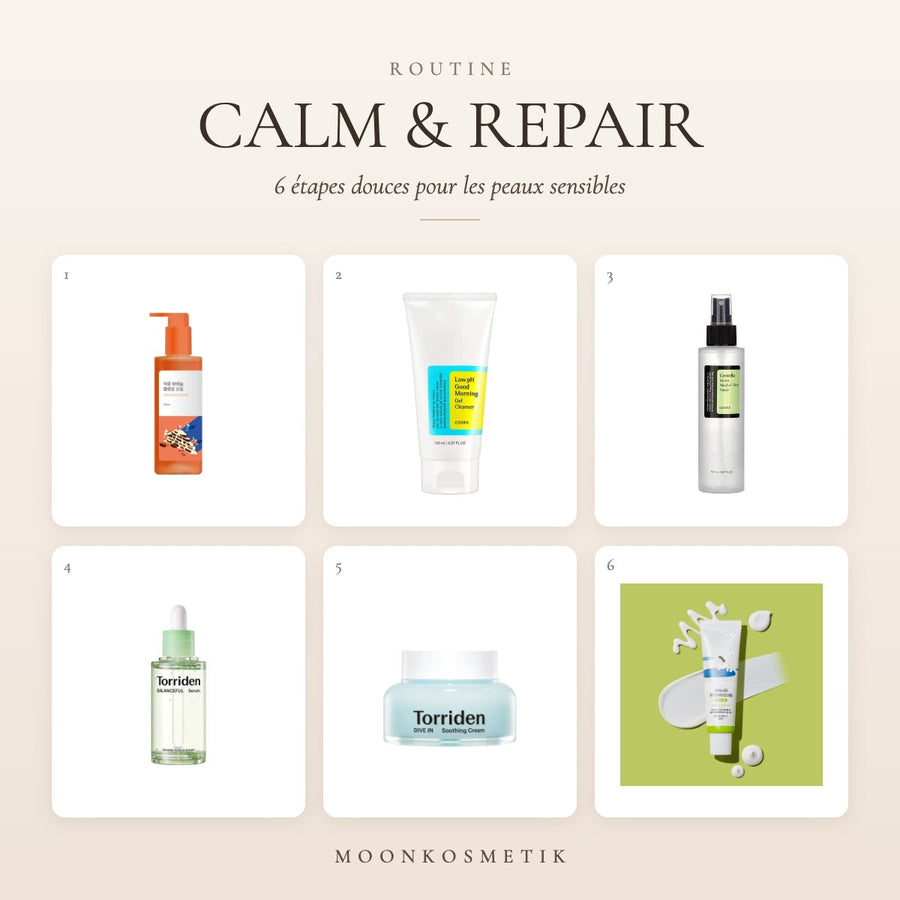 Routine Peau Sensible « Calm & Repair »