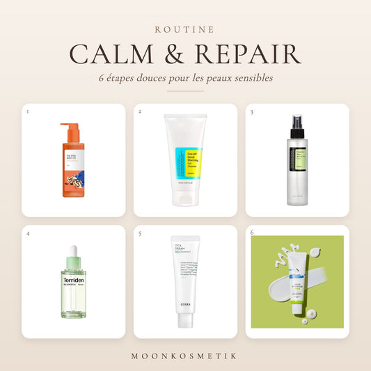 Routine Peau Sensible « Calm & Repair »